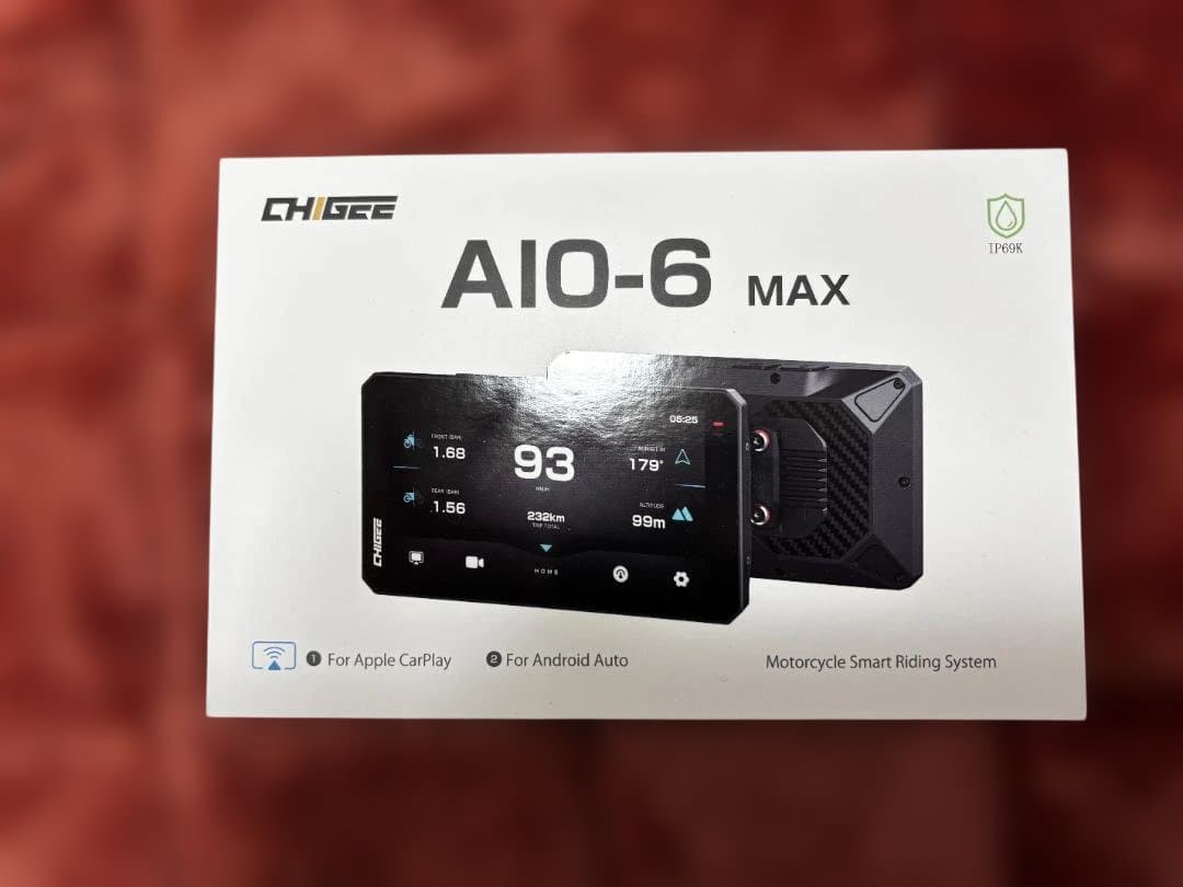 【未使用品】【4点セット】 AIO 6 MAX バイク 用 スマートモニター