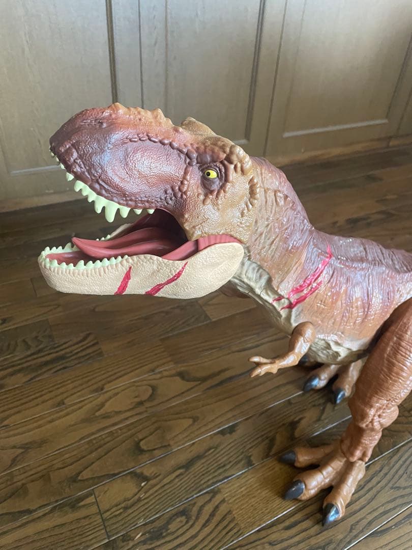 MATTEL ティラノサウルス　カルノタウルス　2体　スーパービッグサイズ