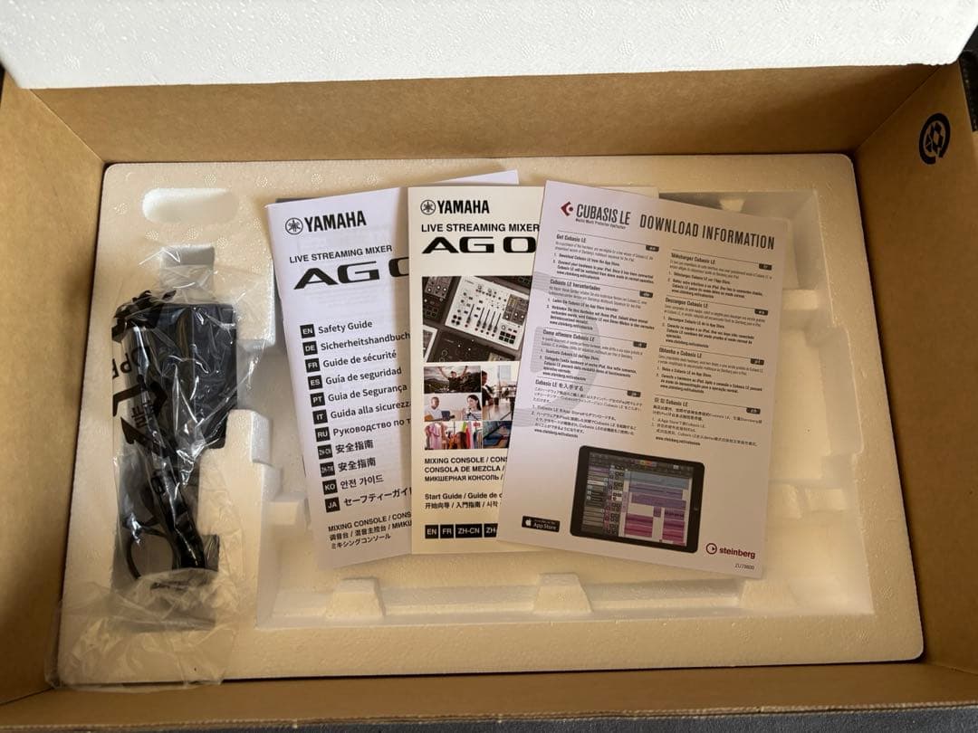 YAMAHA AG08 インターフェース