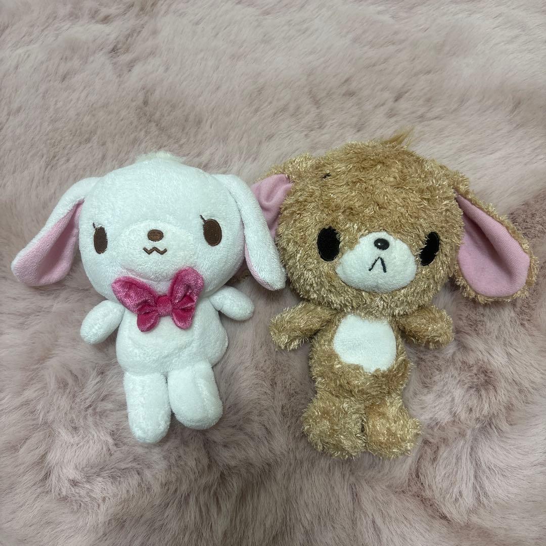 入手困難　美品　シュガーバニーズ　しろうさ　くろうさ　ぬいぐるみセット　正規品