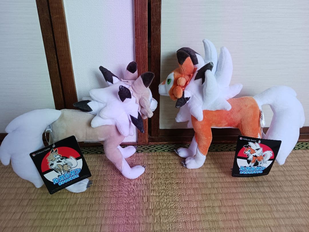 ポケモンセンター タカラトミー ルガルガン イワンコ ぬいぐるみ セット