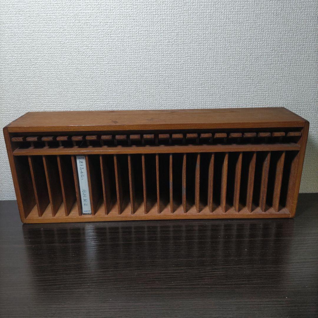 木製 カセットテープ ラック 壁掛け 収納 ミッドセンチュリー モダン