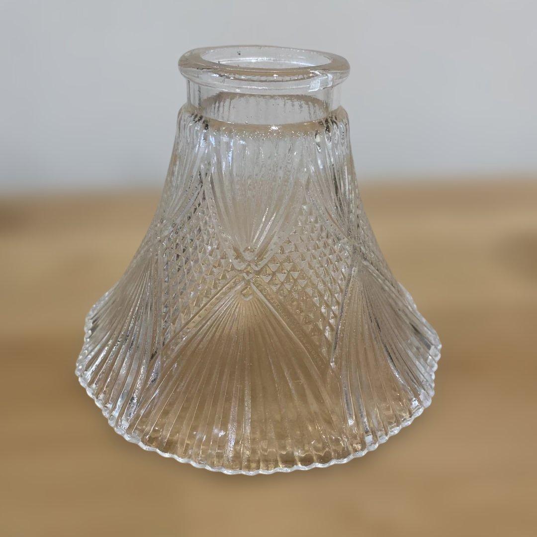 ペンダントライト　モモナチュラル　ガラス　真鍮　３個セット　照明