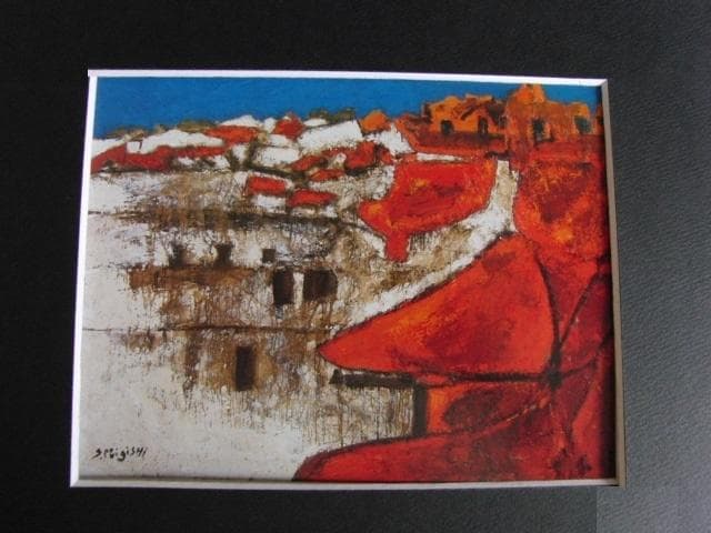 三岸節子、「アルカディアの丘」、厳選、希少画集・額装画、人気作品