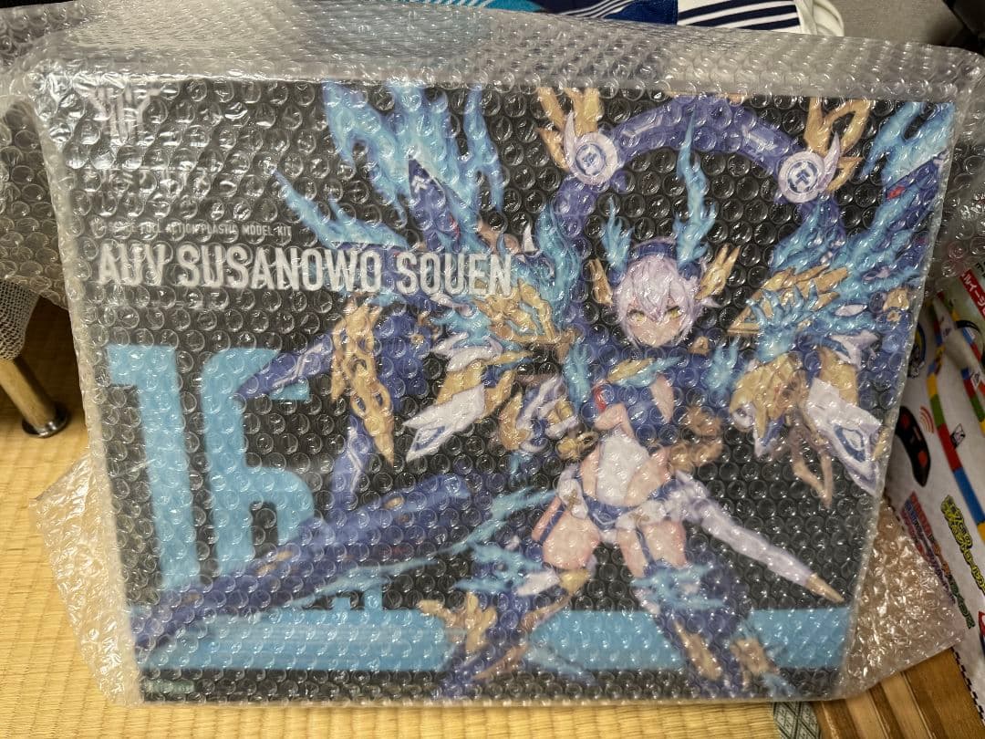 特典付き コトブキヤ メガミデバイス 皇巫 スサノヲ 蒼炎 髪パーツ＆ 顔パーツ