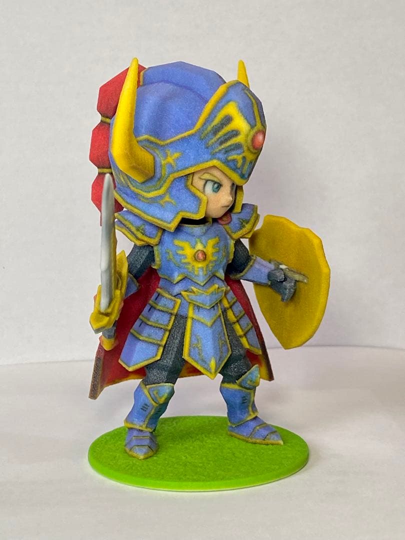 ドラゴンクエスト3Dプリントフィギュア ロトの装備 ロトの剣 伝説の鎧 鳥山明