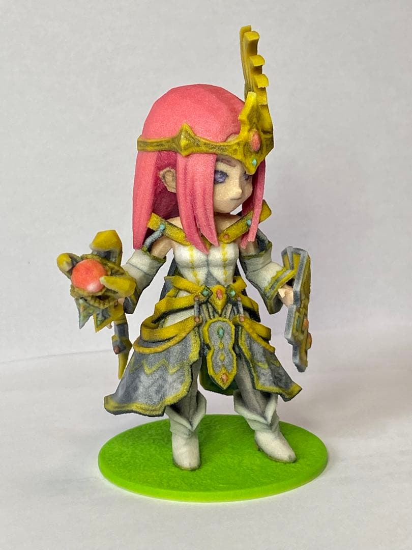 ドラゴンクエスト3Dプリントフィギュア ロトの装備 ロトの剣 伝説の鎧 鳥山明