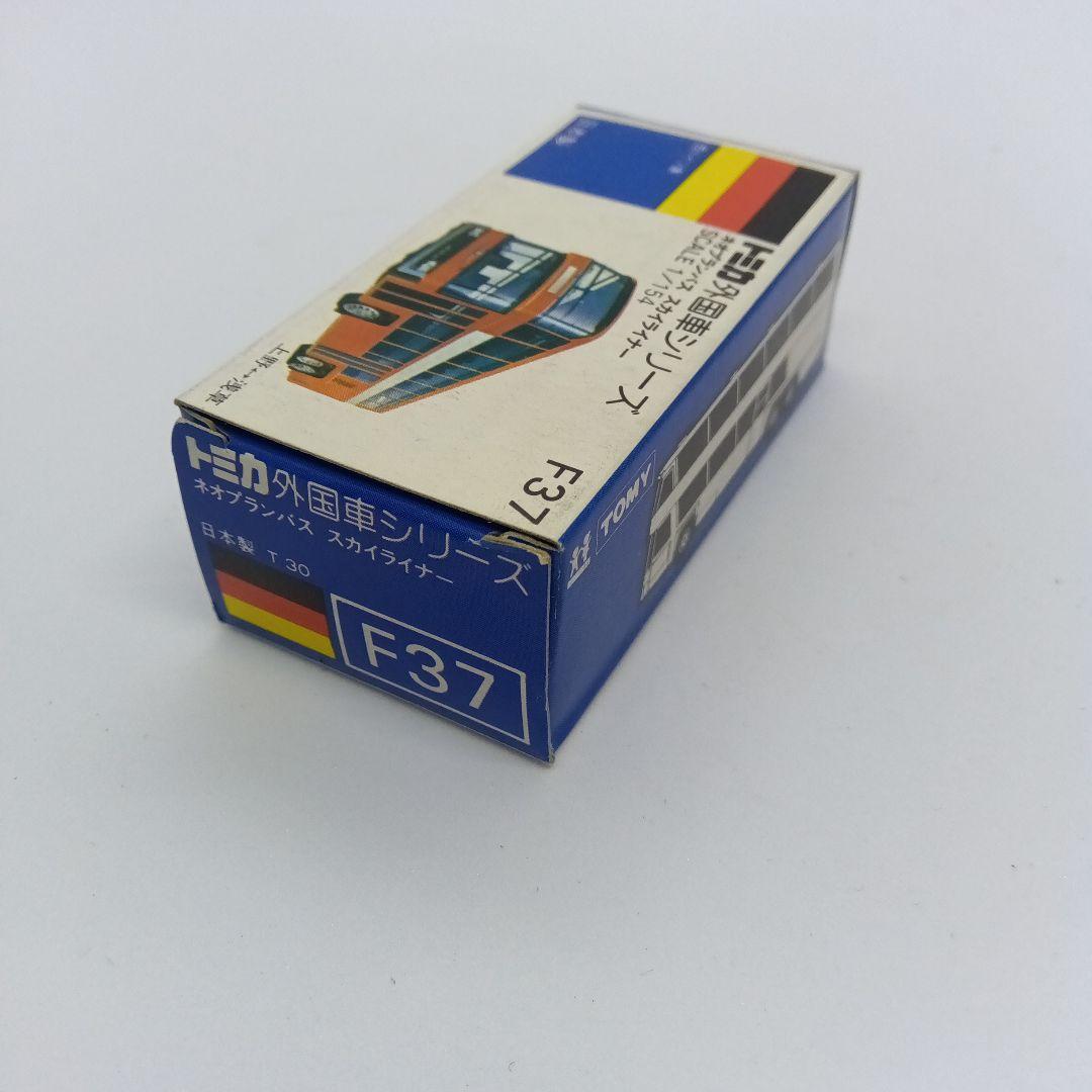 浅草松屋 特注 トミカ 青箱 ネオプランバススカイライナー F37 赤色 日本製