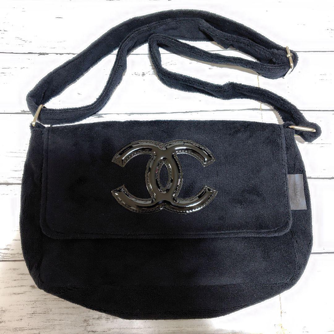 シャネル ショルダーバッグ ブラック ノベルティ