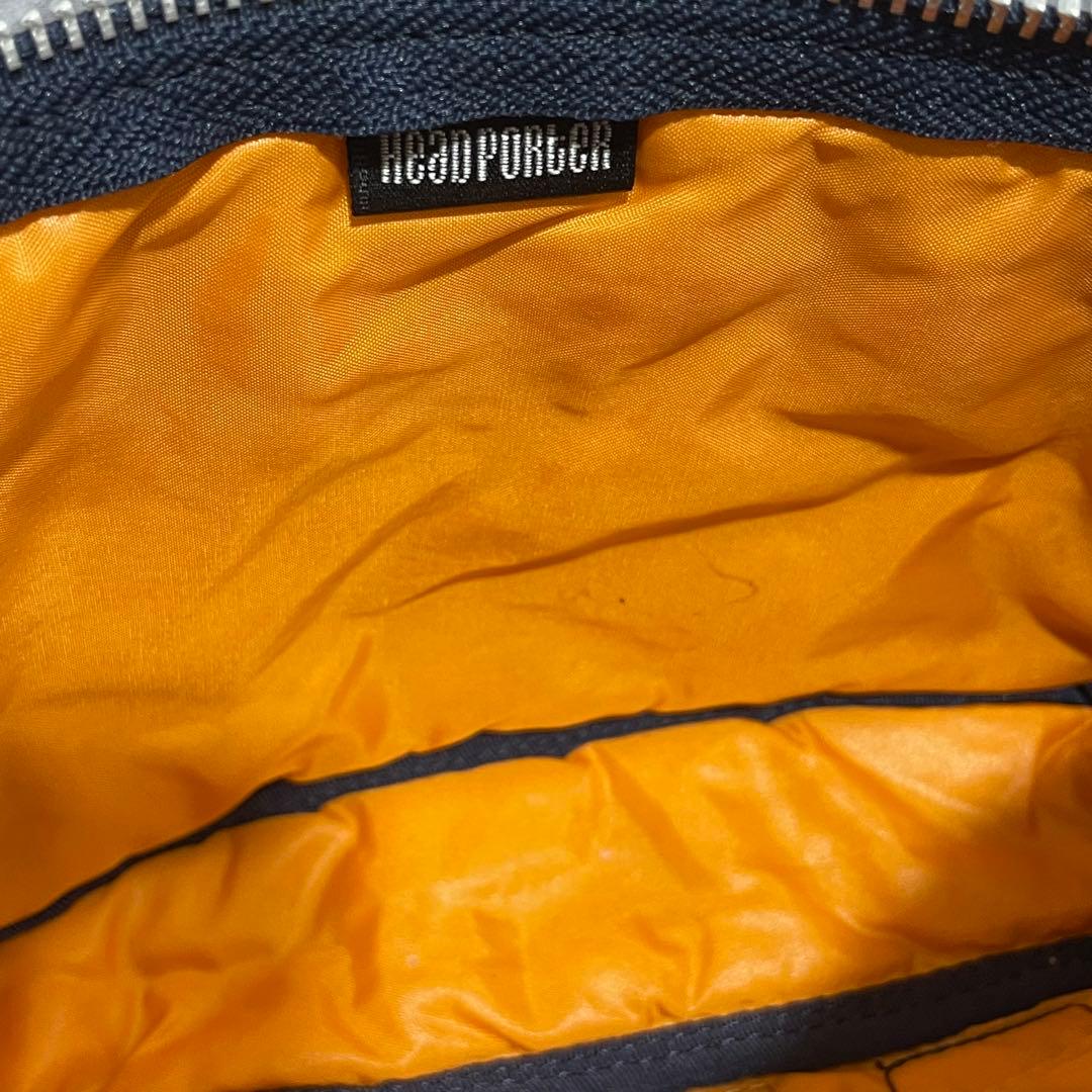 希少✨ ヘッドポーター TANKER アクセサリーポーチ ハンドバッグ ネイビー