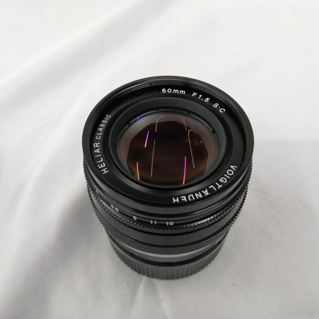 美品 heliar classic 50mm f1.5 vmマウント