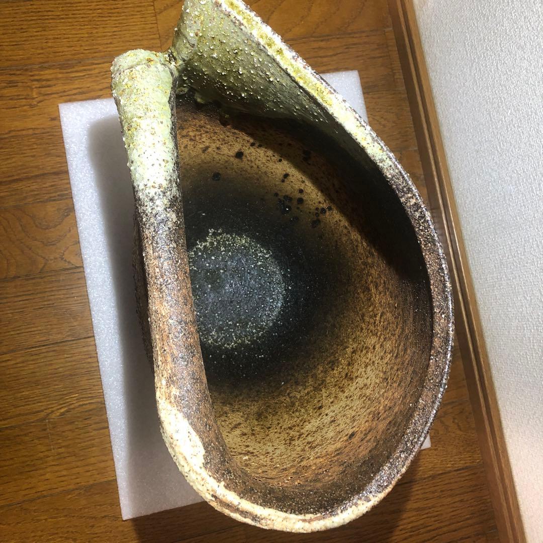 花瓶　陶器　花器　信楽焼　華道　いけばな