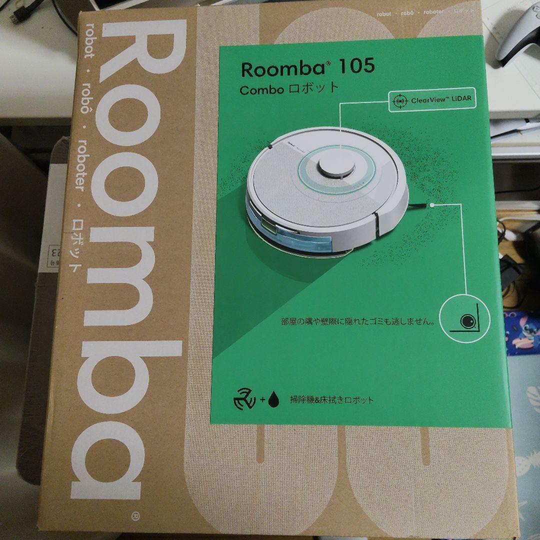 ま*あ様 ルンバiRobot Roomba105 ComboロボットホワイトY3