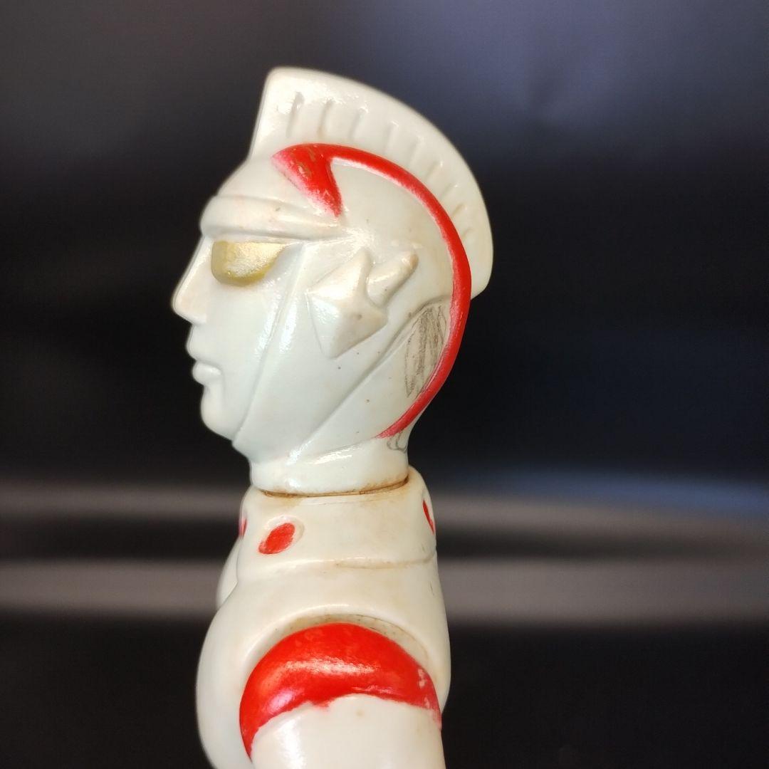 万創　ジャンボーグエース　当時物　美品　昭和レトロソフビ 希少　約20cm