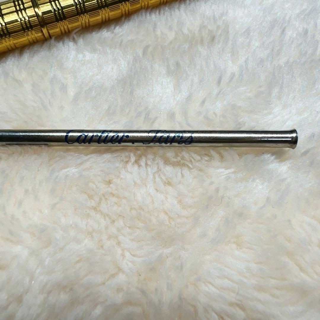 ◆Cartier カルティエ トリニティ ボールペンチェック柄