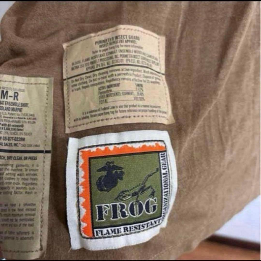 美品　米軍　実物　FR COMBAT ENSEMBLE SHIRT ウッドランド