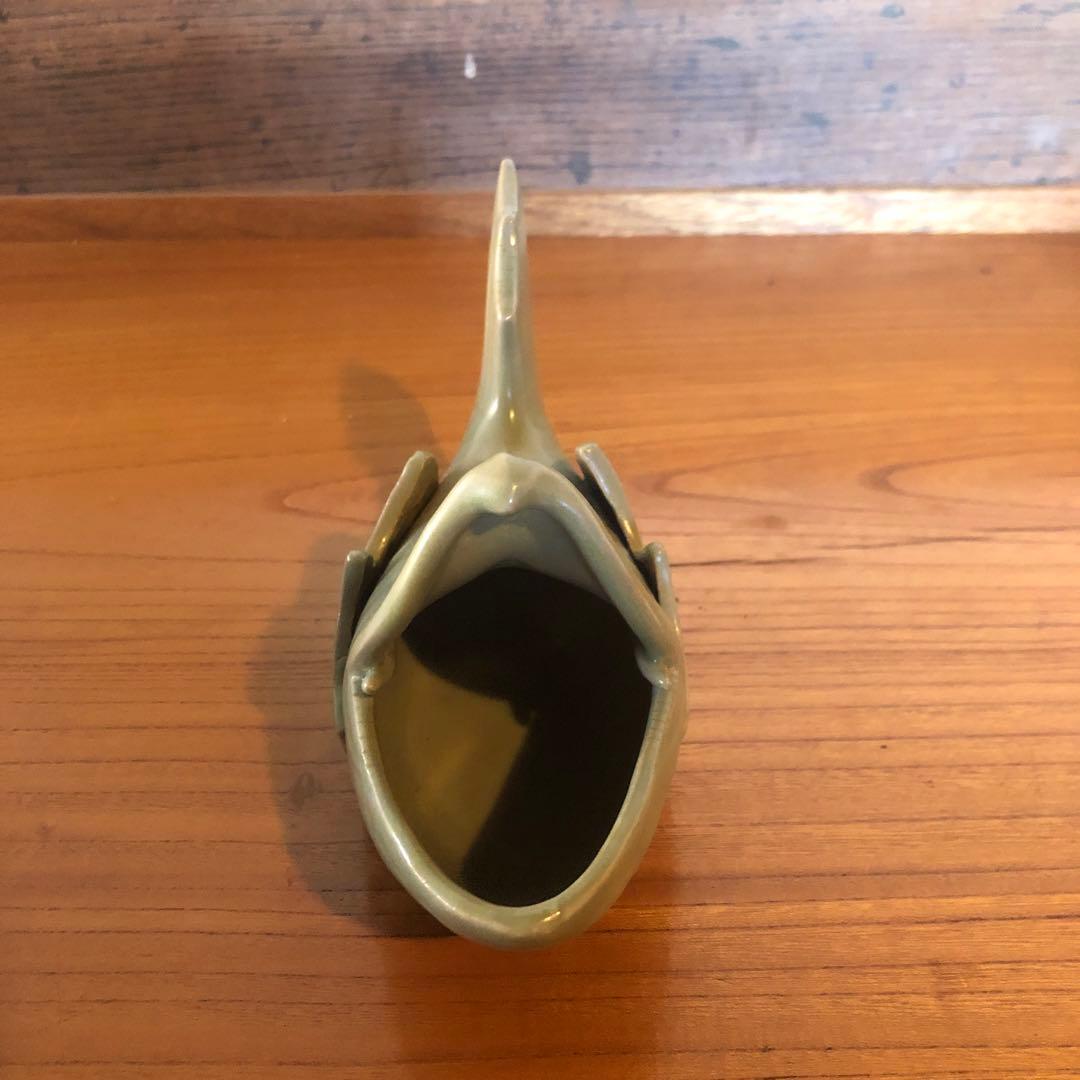 唐物もしくは高麗の青磁魚形置物