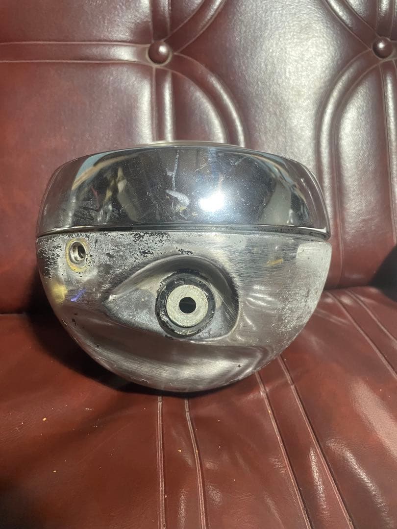 GT380純正ヘッドライトセット ハロゲンバルブ付き