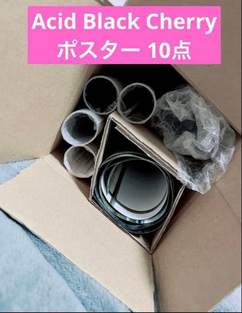 【美品】 Acid Black Cherry ポスター 10点