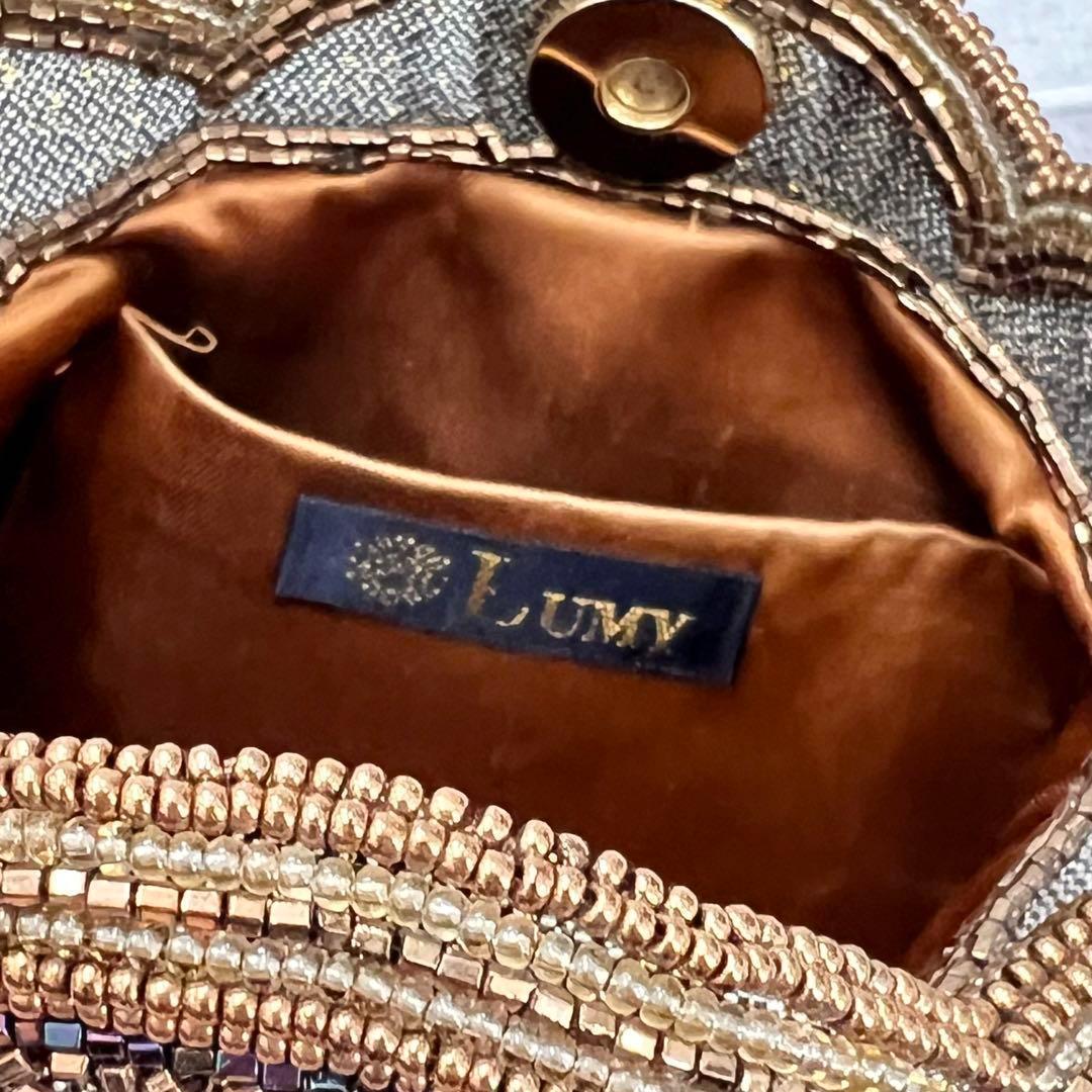 皇室御用達✨ LUMYはしもと ビーズバッグ ポシェット ヴィンテージ レトロ