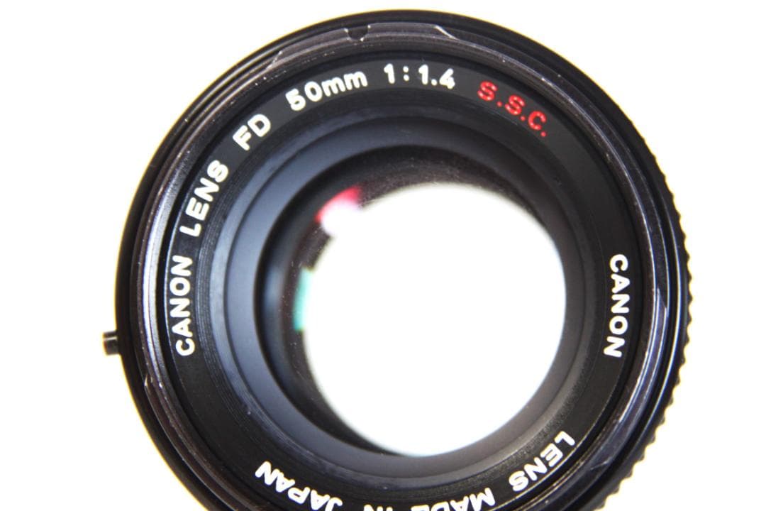 Canon F-1 FD 50mm F1.4 S.S.C. キヤノン