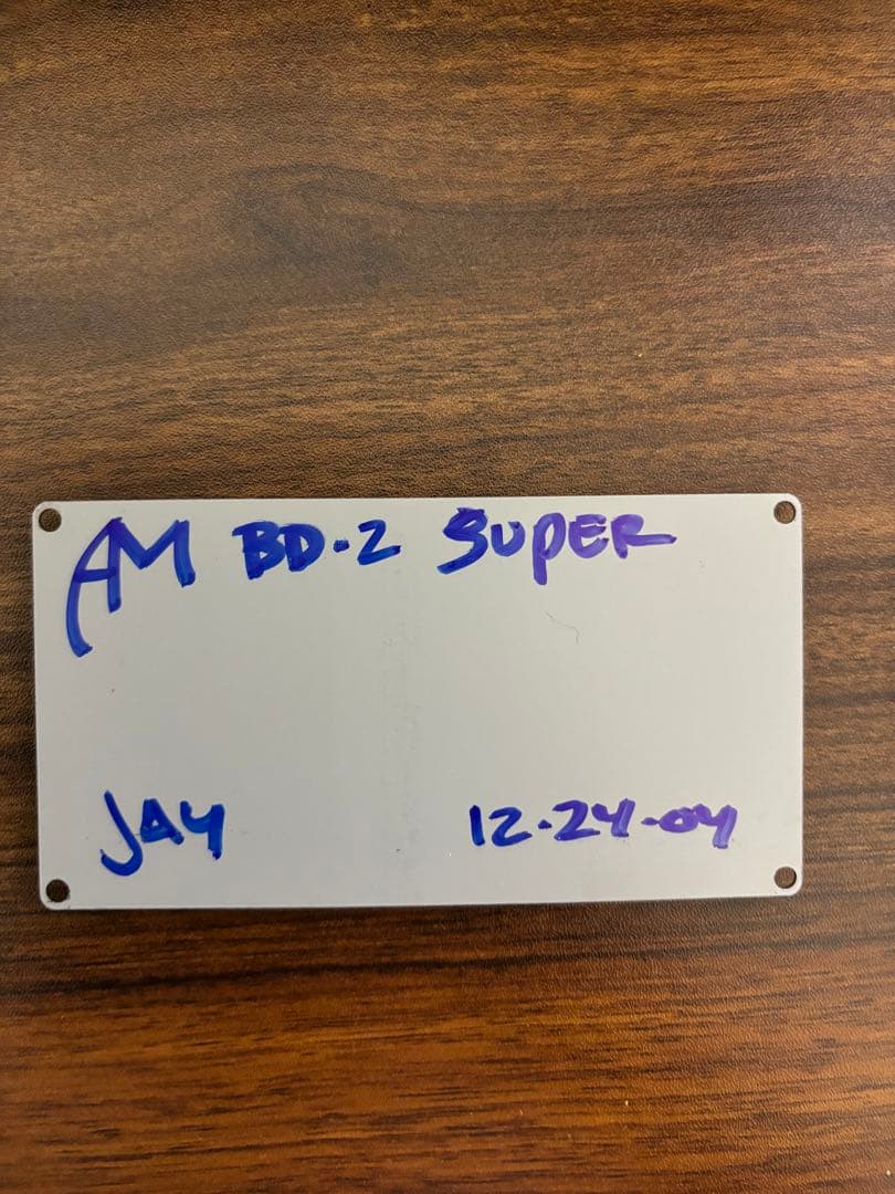 Analog.man BOSS BD-2 super アナログマン RE-J