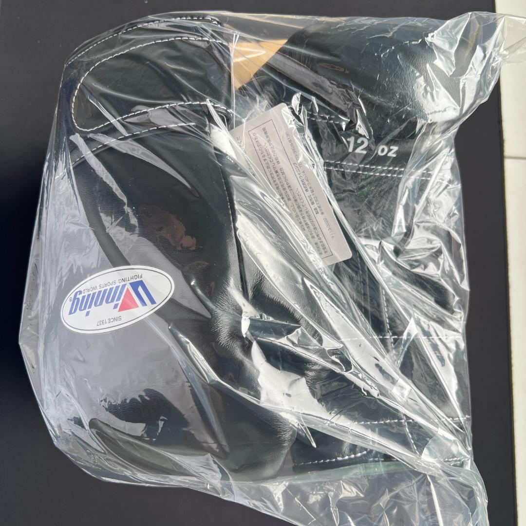 新品Winning ウイニング ボクシンググローブ 12oz 黒 MS-400B