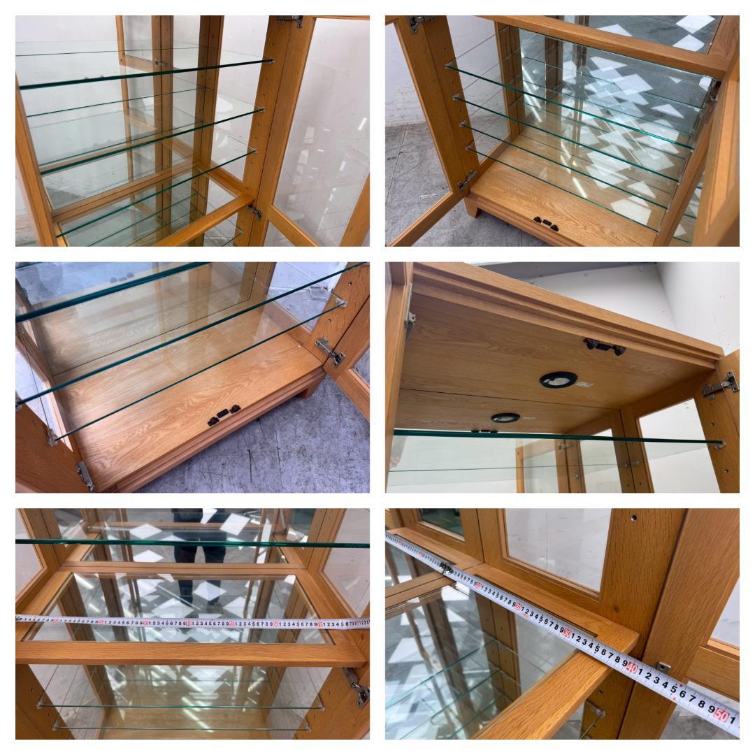 T7085☆美品☆ヨコマク☆スティル☆ドキュリオケース☆飾り棚☆キャビネット☆