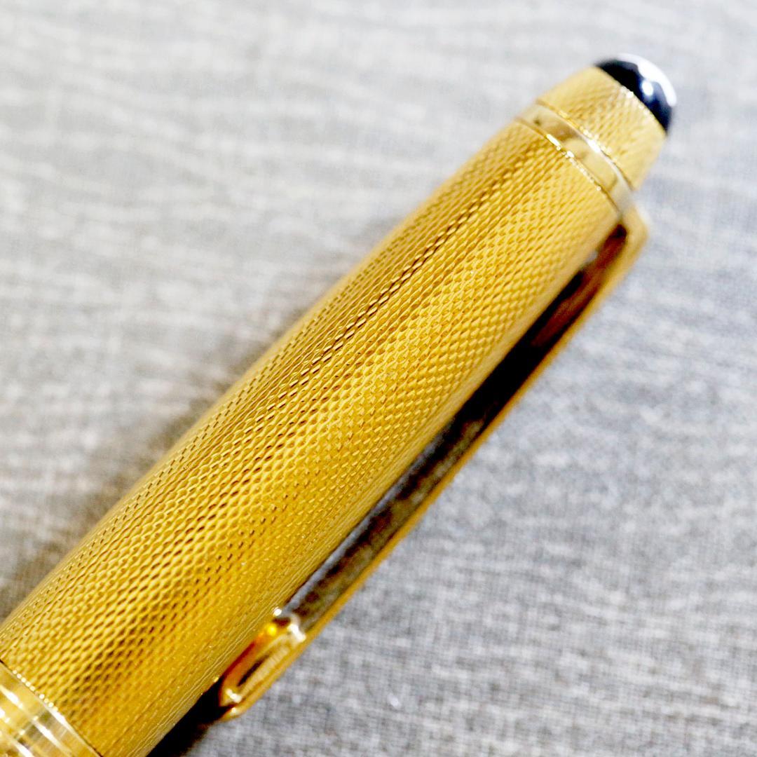 【極美品 送料込み】モンブラン 万年筆 １４４４ バーレイ ゴールド マイスター