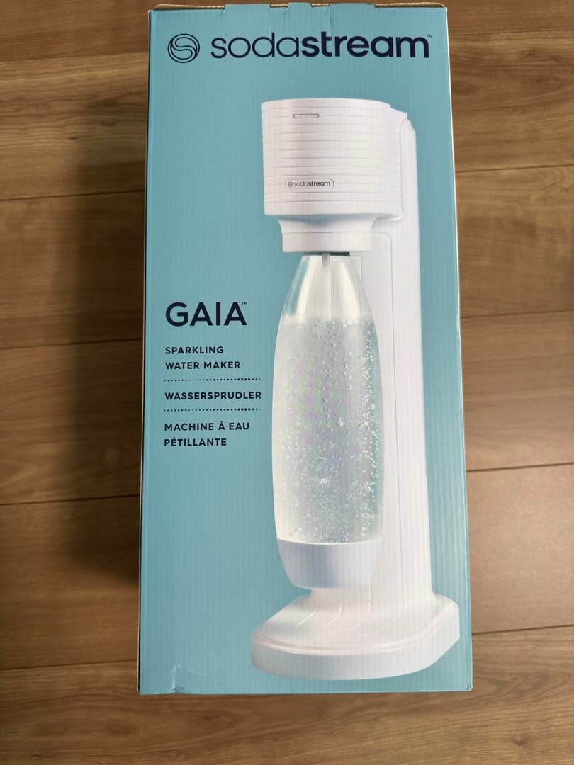 【未使用品】sodastream GAIA 炭酸水メーカー ホワイト
