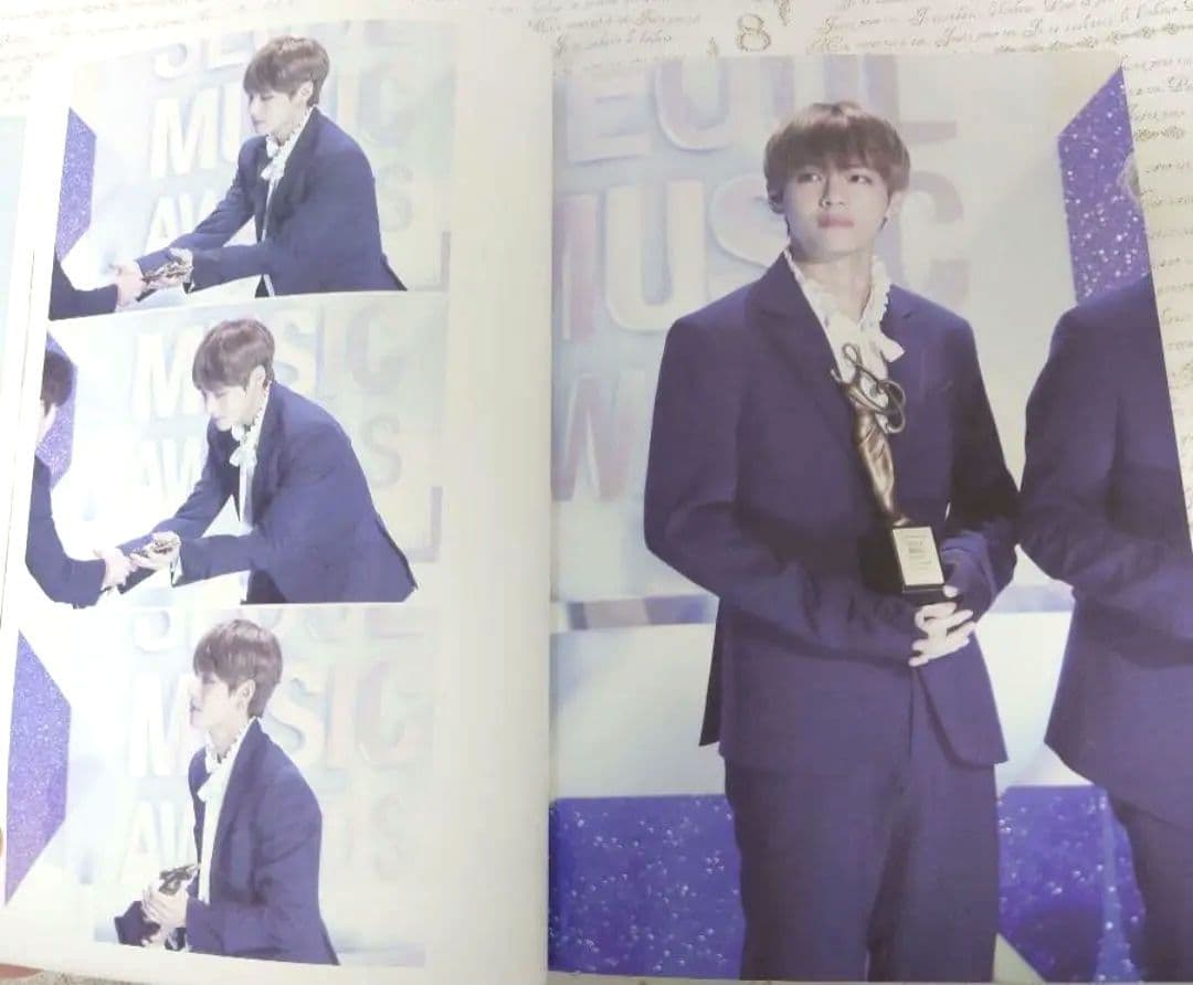 BTS テテ テヒョン VIA マスタニム フォトブック　DVD付