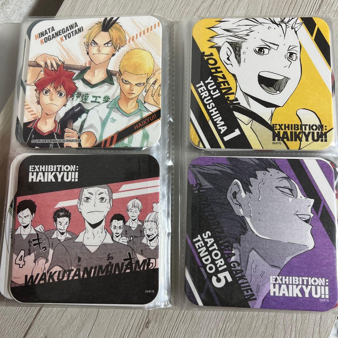 【12/16まで値下げ中】ハイキュー!! キャラクターコースター 56種被りなし