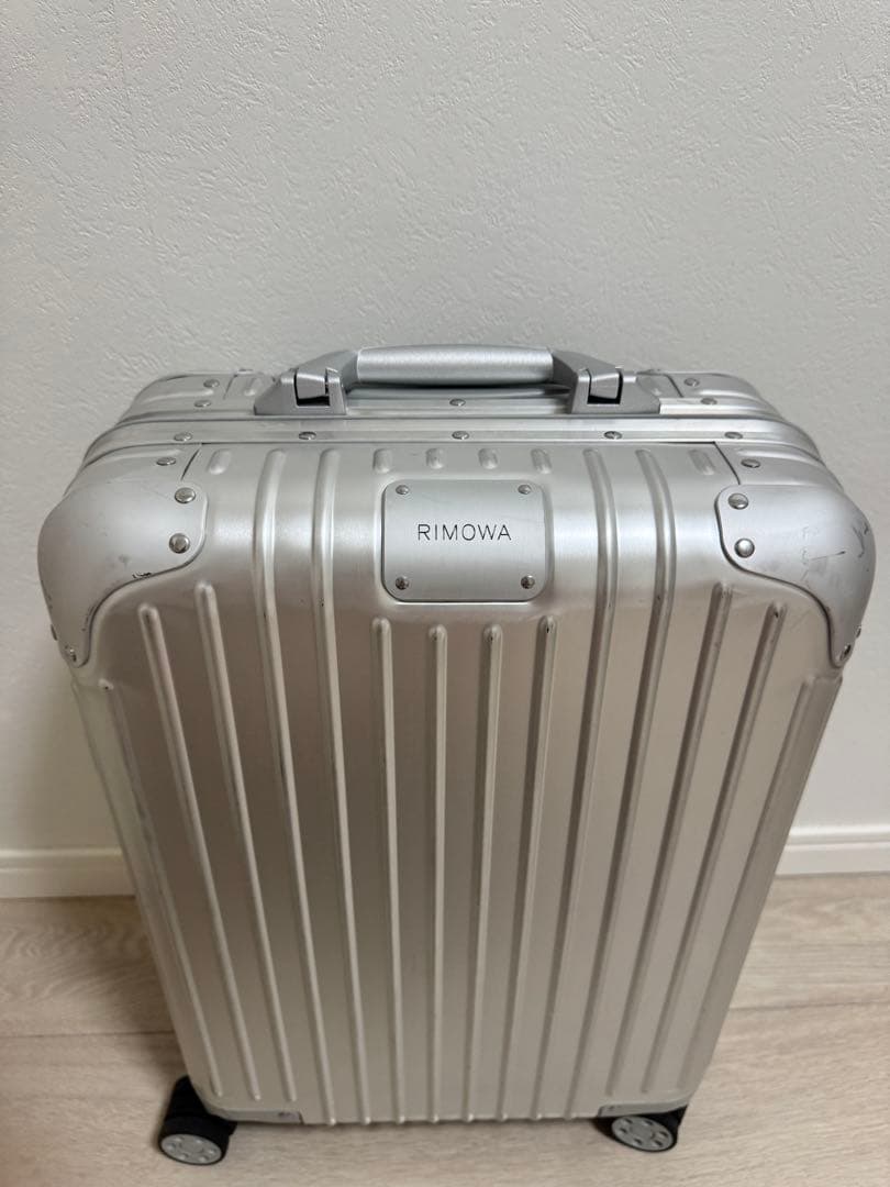 【きき】RIMOWA オリジナル　キャビン S シルバー