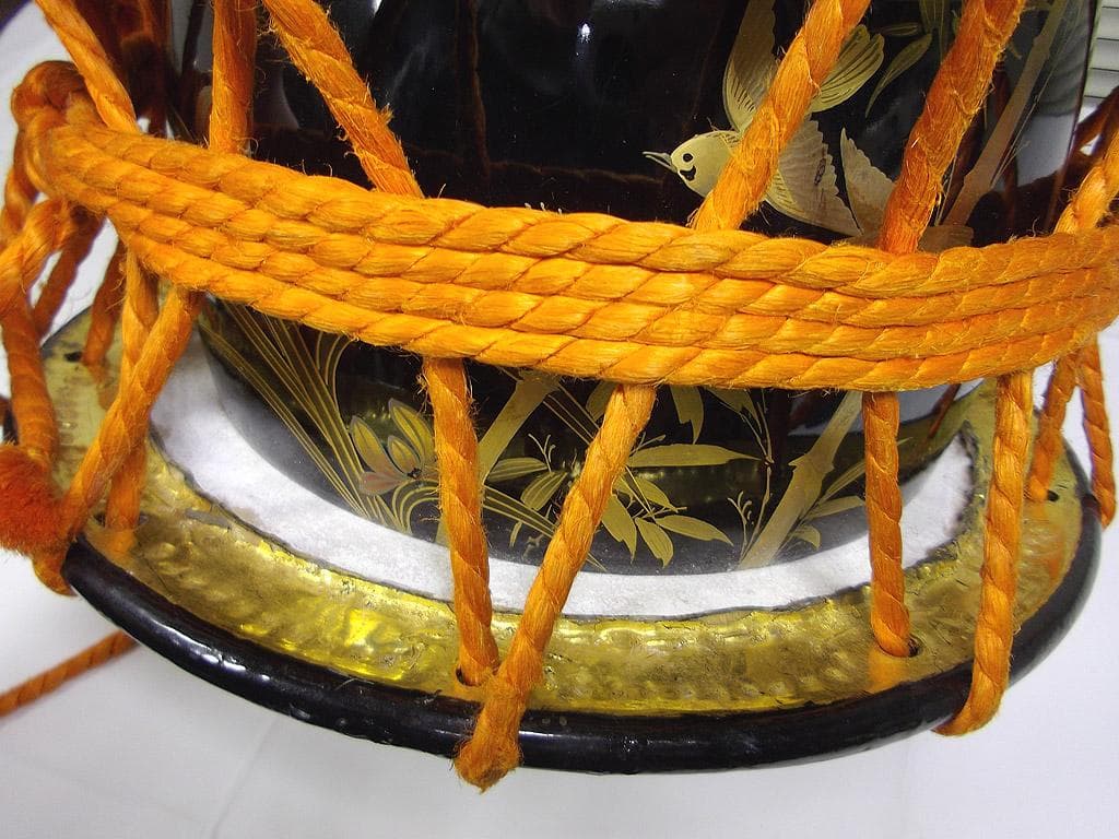 和太鼓 締め太鼓 締太鼓 金蒔絵 本皮