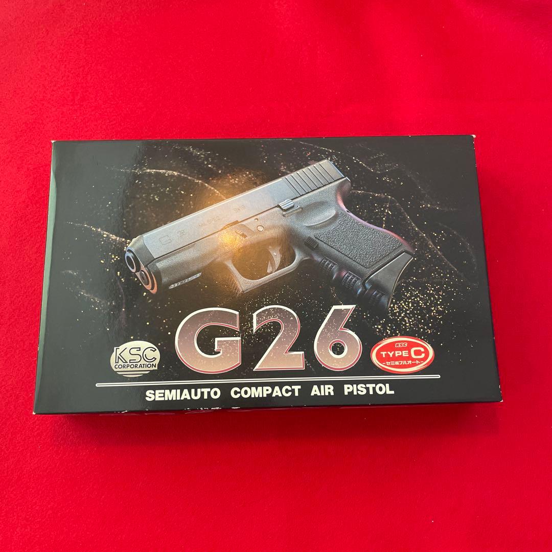 KSC G26 セミオートコンパクトガスピストル【問題あり】