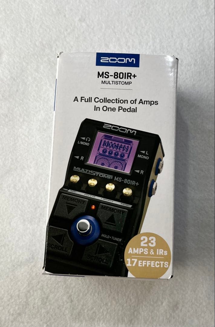 ZOOM ズーム MS-80IR+ MultiStomp マルチストンプ