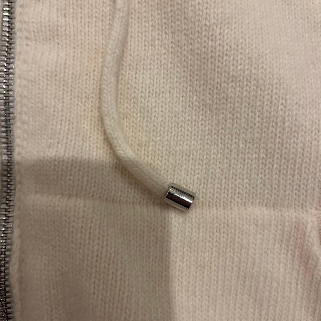 BAFY バフィー　ウール ジップアップ ニットパーカ