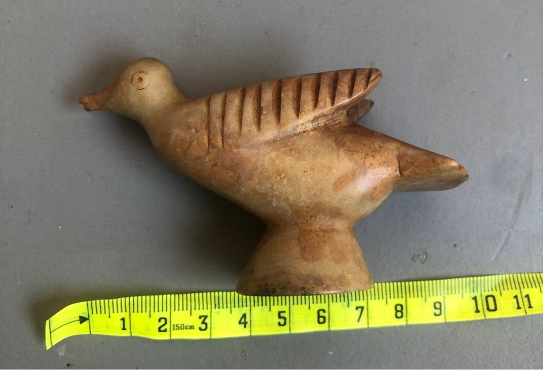 鳥　石　オランダ　陶器　北欧　ittra