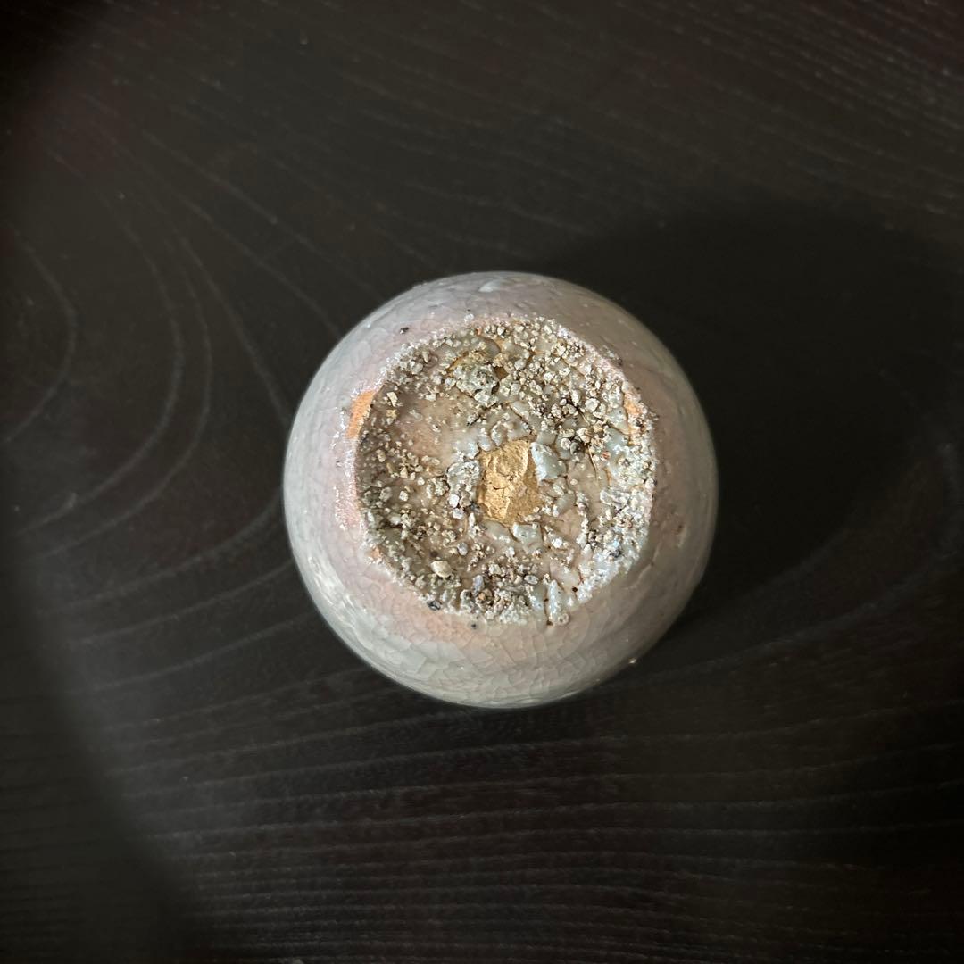 李朝白磁盃　酒器　骨董　アンティーク　古美術　ぐい呑み 　検:白洲正子 秦秀雄