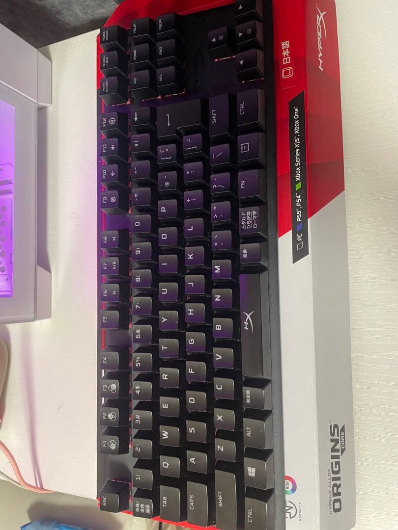 HyperX Alloy Origins Core HX-KB7RDX-JP …