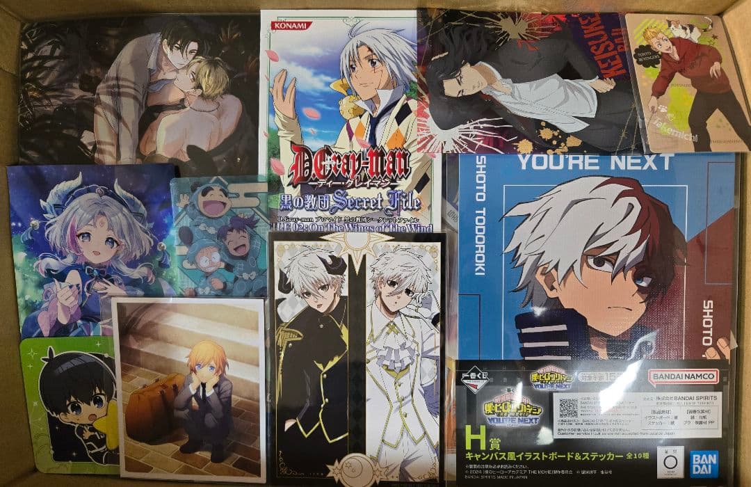 アニメグッズ ノンジャンル　紙類　薄物　紙雑貨　大量　まとめ売り