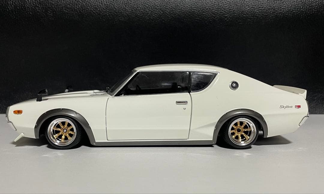 1/24 アシェット 国産名車 スカイライン GT-R ケンメリ改 カスタム