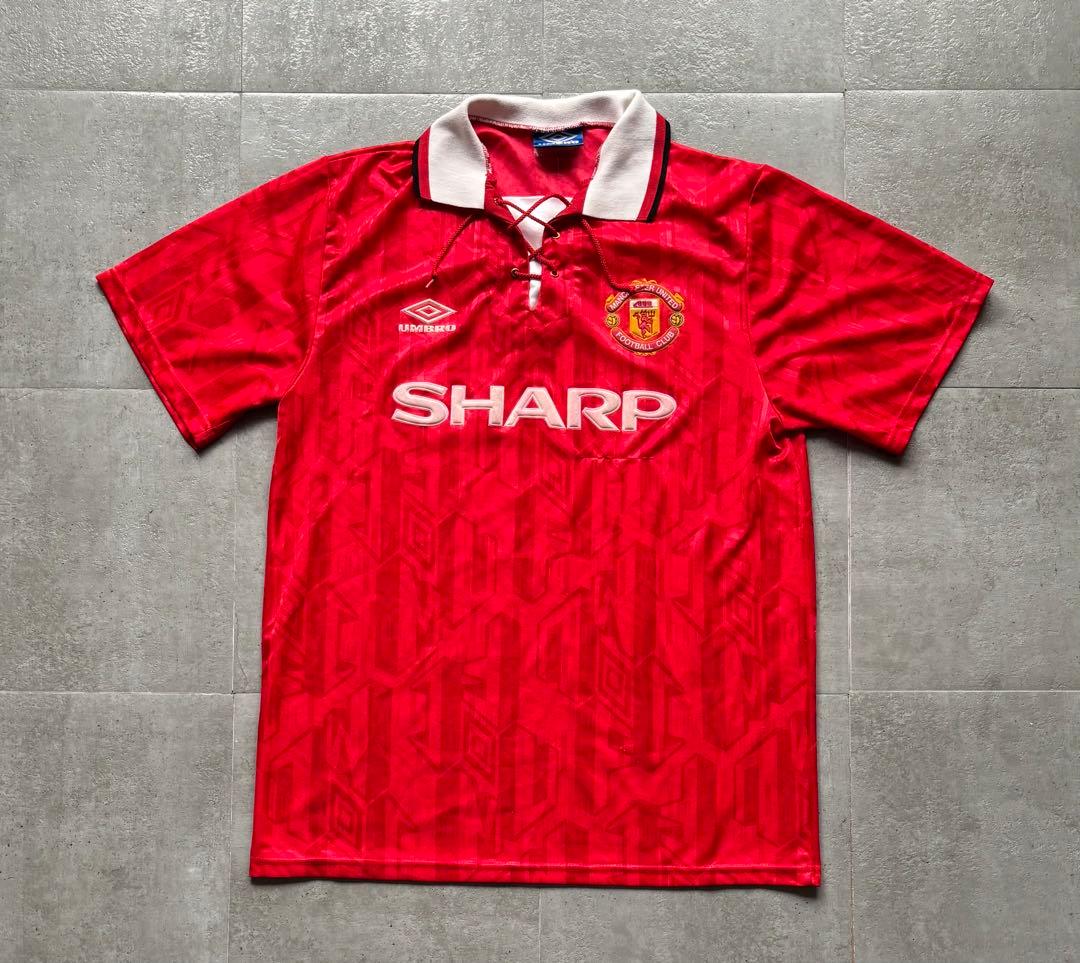 92-94 マンチェスターユナイテッド　アンブロ　ホームユニフォーム　正規品