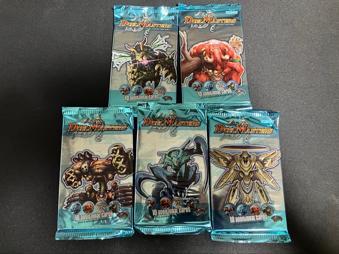 P*P様 英語版 DM-01 デュエルマスターズ　未開封　5パック