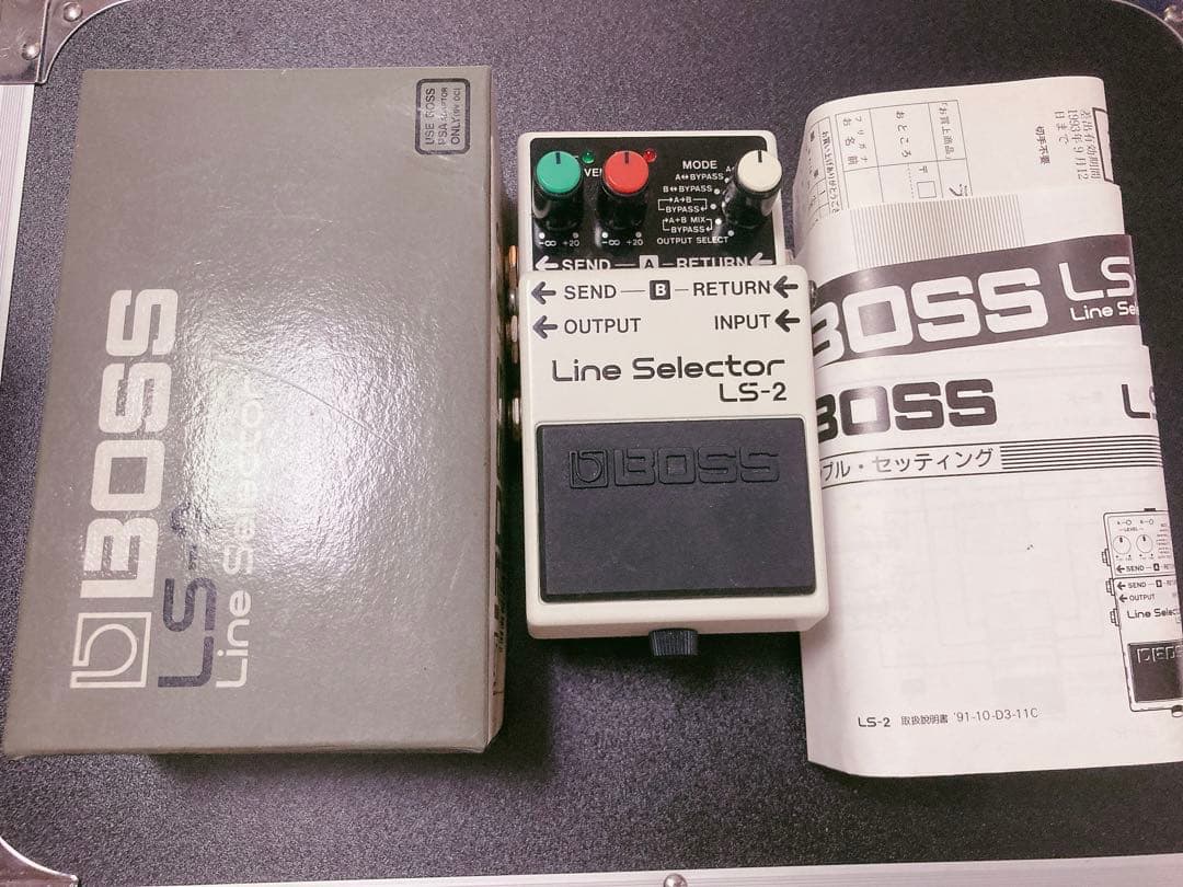 ギター BOSS LS-2 Line selector