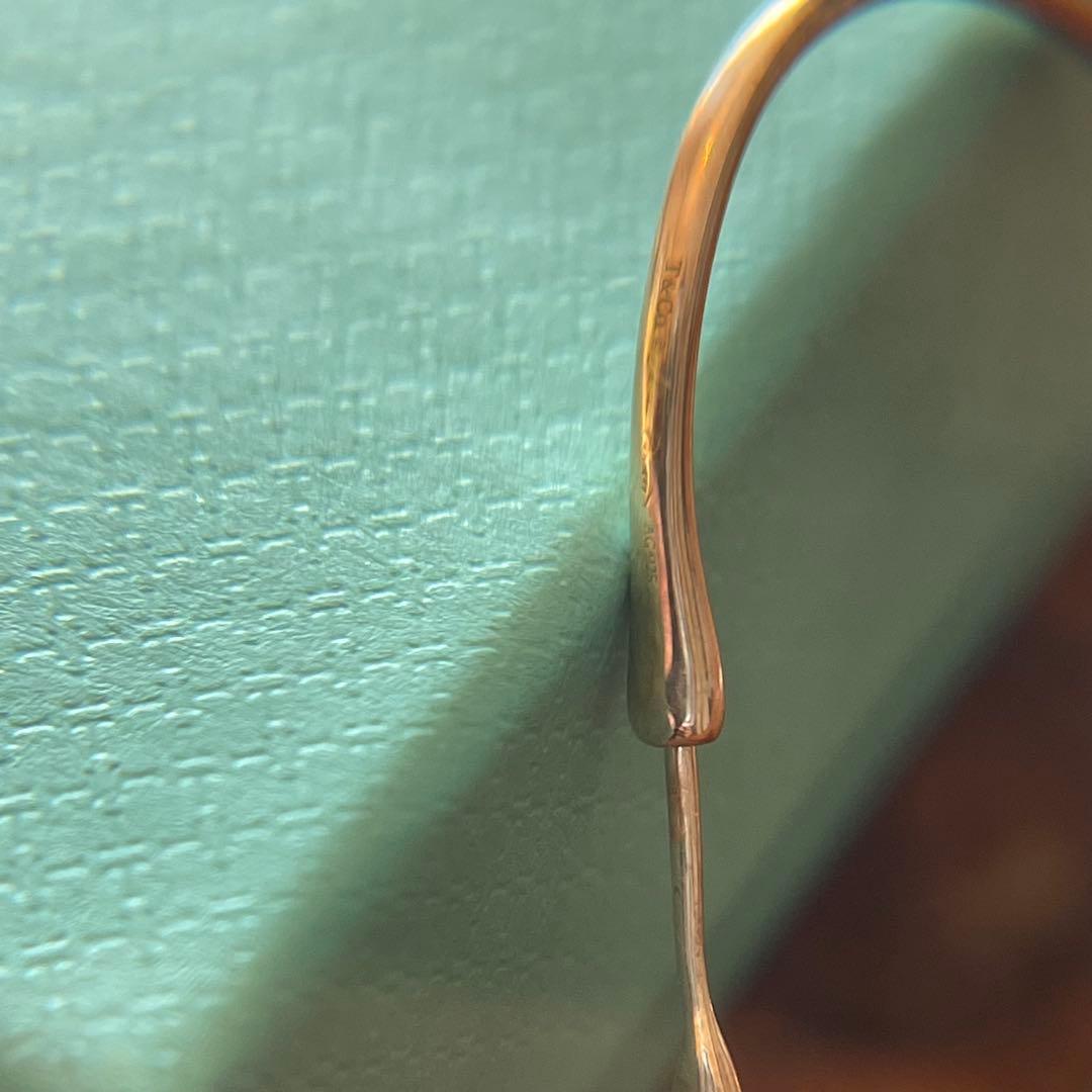 Tiffany ティファニー オープンハート フープピアス