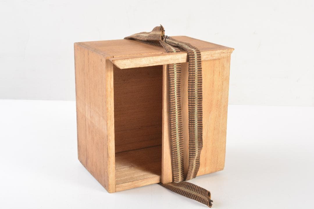 茶道具　楽吉左衛門　黒楽茶碗　合わせ箱　M　R7481