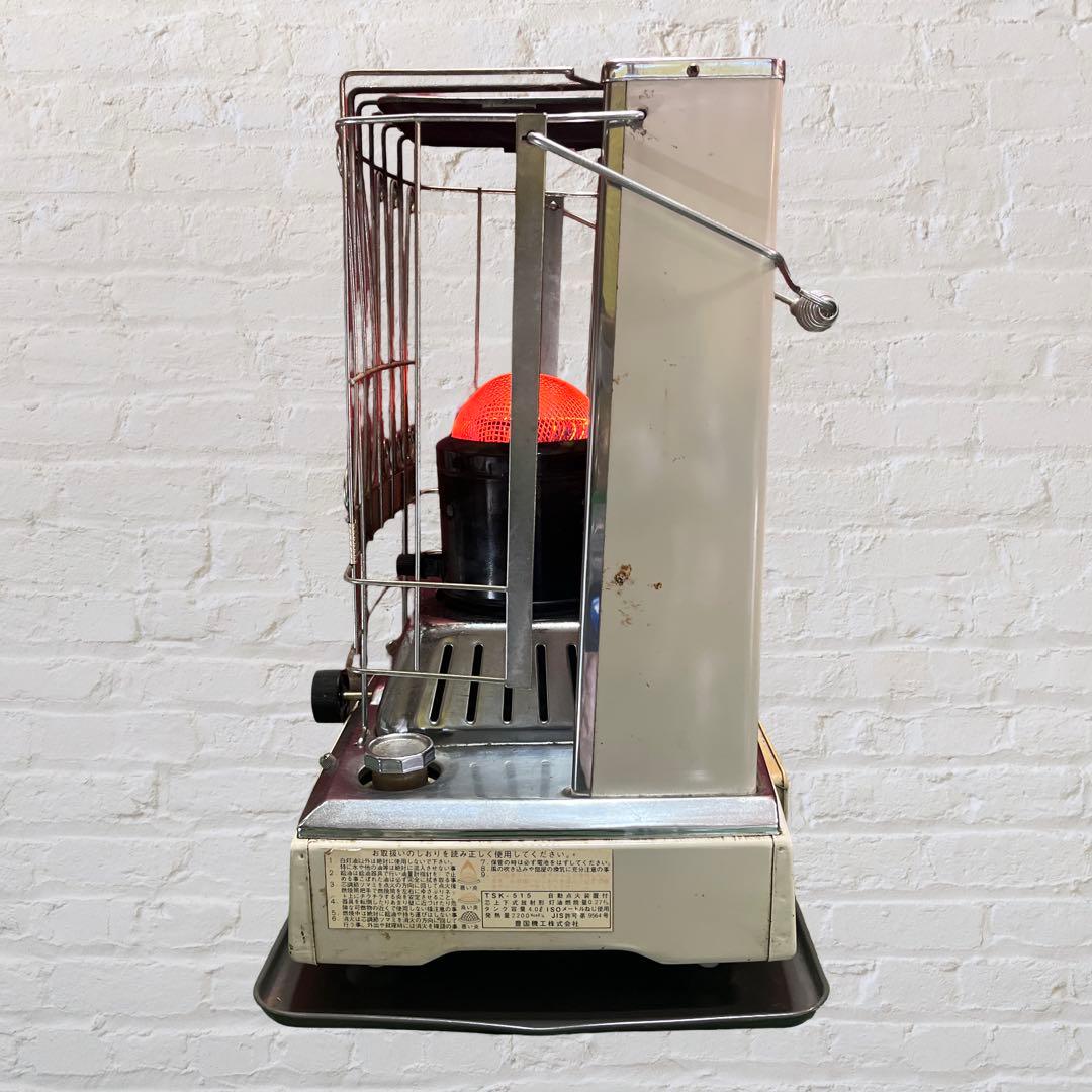 （中古品）トヨクニ　TSK-515 レトロ　石油ストーブ。