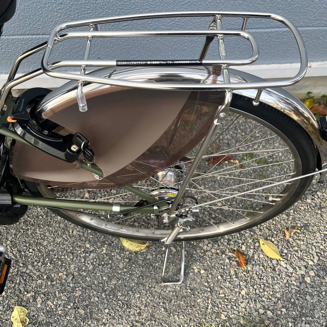 Panasonic 電動アシスト BE-FD632G 26型 モスグリーン