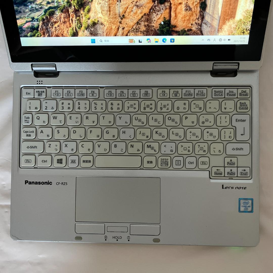 Windowsノート本体 Panasonic Let's note CF-RZ5 8GB 4GSIM